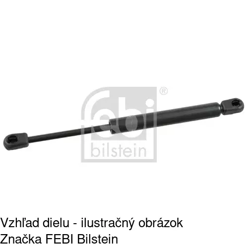 Plynová pružina 1327ABD /POLCAR/ - obr. 1