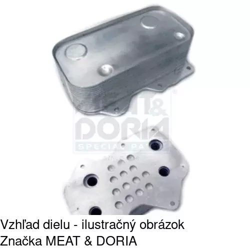 Chladiče oleja 1327L8-2 /POLCAR/ - obr. 2