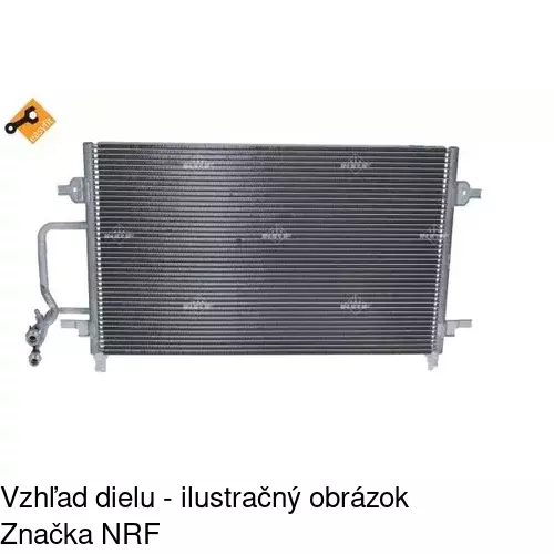Chladiče klimatizácie POLCAR 1328K8C1S