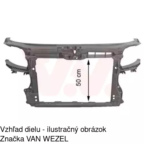 Predné čelo 133104-1 /POLCAR/ - obr. 1