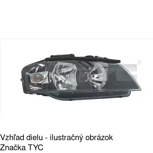 Hlavný reflektor POLCAR 1331094E