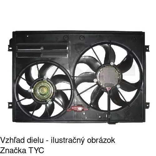 Ventilátor bez krytu / podpery 133123U5-1Q /POLCAR/ - obr. 4