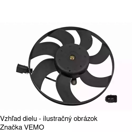 Ventilátory chladičov 133123W2 /POLCAR/ - obr. 1