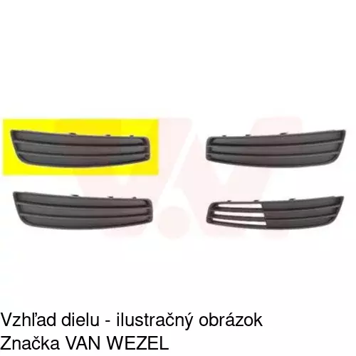 Kryt v nárazníku 133227-1 /POLCAR/ - obr. 1
