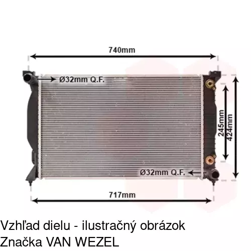 Chladiče vody 133408A7 /POLCAR/ - obr. 4