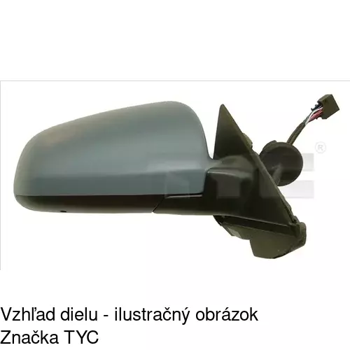 Vonkajšie zrkadlo 1334525M /POLCAR/ - obr. 3