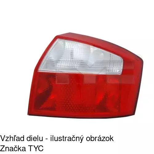Zadné svetlo POLCAR 1334870E