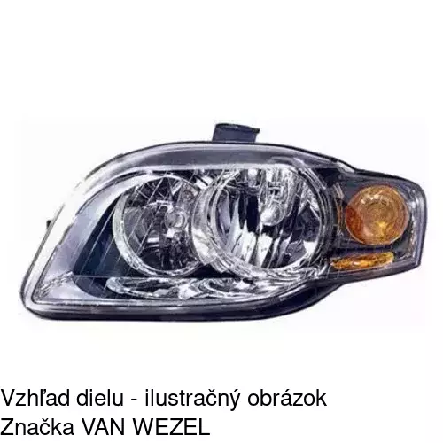 Hlavný reflektor 1335090E /POLCAR/ - obr. 5