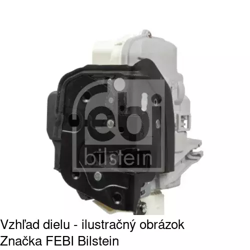 Vnútorná zámka dverí POLCAR 1335ZC-1