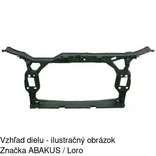 Predné čelo 133704QT /POLCAR/ - obr. 2