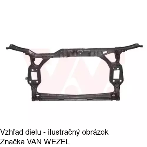 Predné čelo 133704QT /POLCAR/ - obr. 3