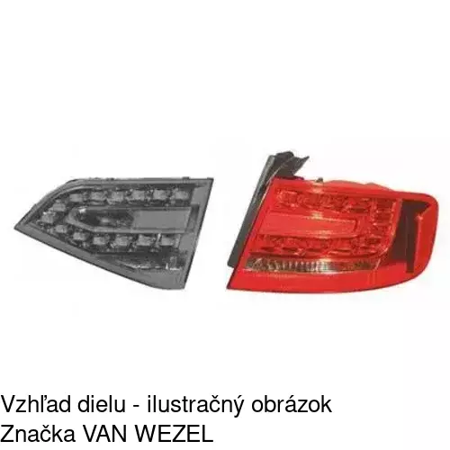 Zadné svetlo 1337889E /POLCAR/ - obr. 4