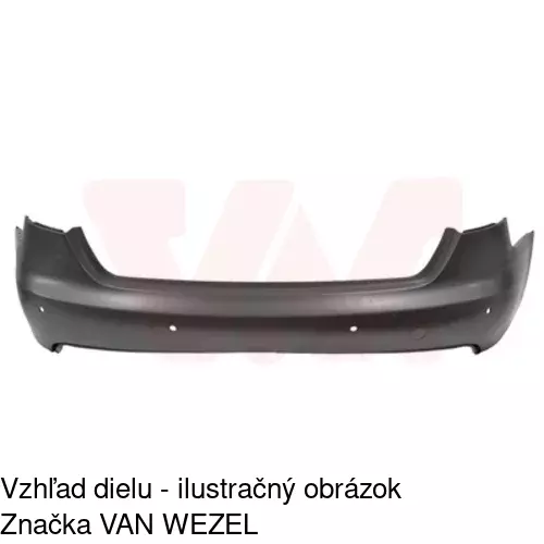Zadný nárazník 133796-1 /POLCAR/ - obr. 2