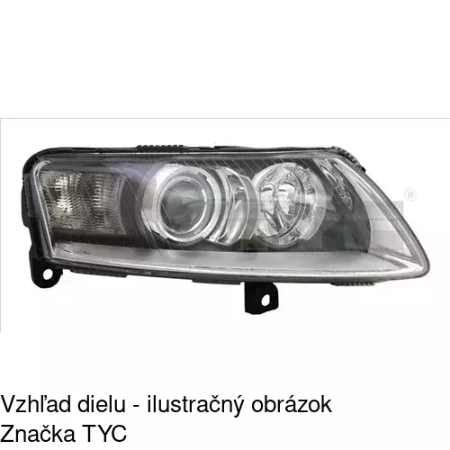 Hlavný reflektor POLCAR 1338101H