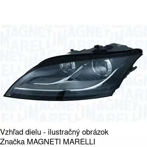Hlavný reflektor 1351104U /POLCAR/ - obr. 1