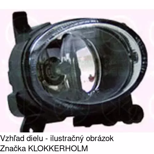 Hmlové svetlo - predné 1355300E /POLCAR/ - obr. 1