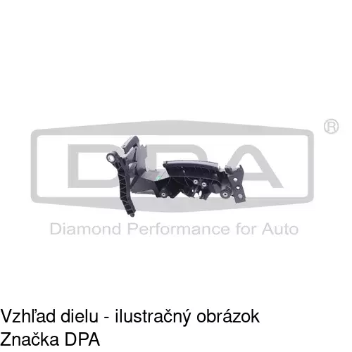 Uchytenie reflektora 136504-8 /POLCAR/ - obr. 1