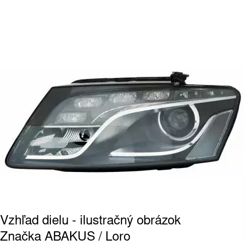 Hlavný reflektor 1365101X /POLCAR/ - obr. 1