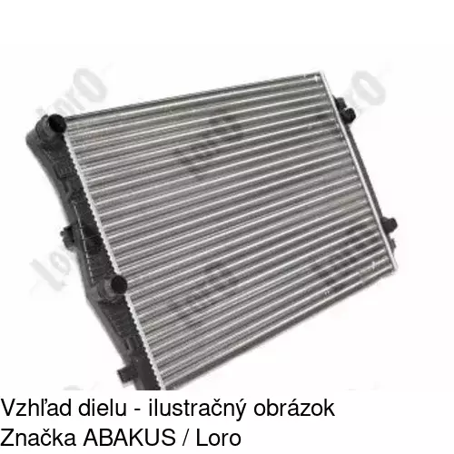 Chladiče vody 13C108-2 /POLCAR/ - obr. 3