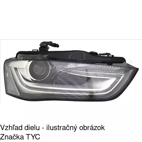 Hlavný reflektor POLCAR 13D1101U