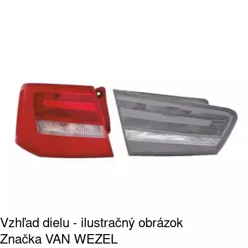 Zadné svetlo 13E1870E /POLCAR/ - obr. 1