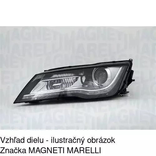 Hlavný reflektor POLCAR 13G110-U