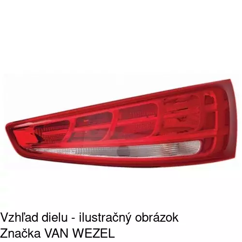 Zadné svetlo 13X188-U /POLCAR/ - obr. 2