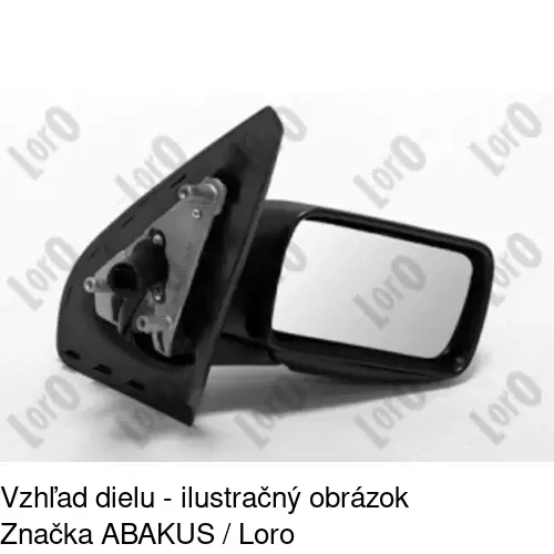 Vonkajšie zrkadlo 1402524E /POLCAR/ - obr. 2
