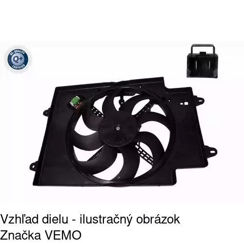 Ventilátory chladičov 140423W4X /POLCAR/ - obr. 3