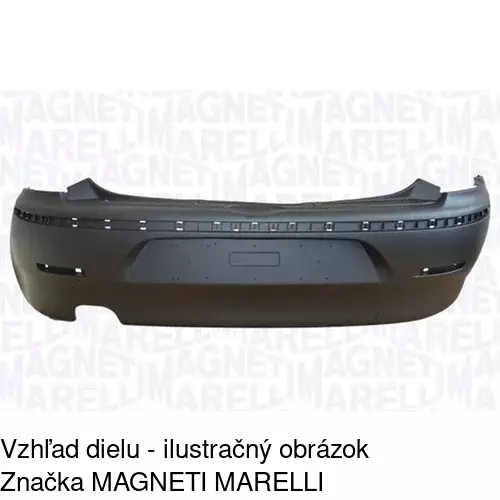 Zadný nárazník POLCAR 140496