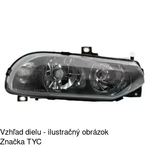 Hlavný reflektor POLCAR 1408104E