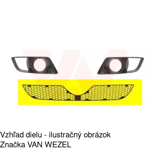 Kryt v nárazníku POLCAR 140927