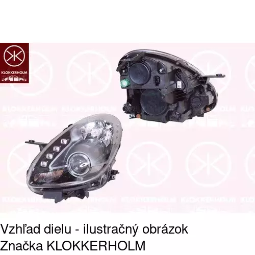 Hlavný reflektor POLCAR 1421091U