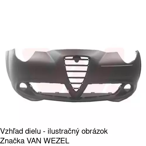 Predný nárazník 142507 /POLCAR/ - obr. 2
