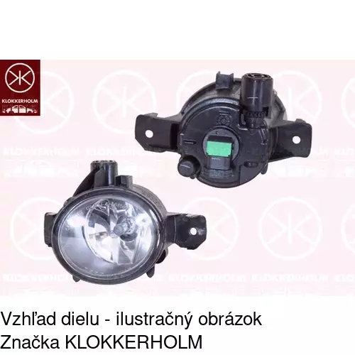Hmlové svetlo - predné 2001300E /POLCAR/ - obr. 1