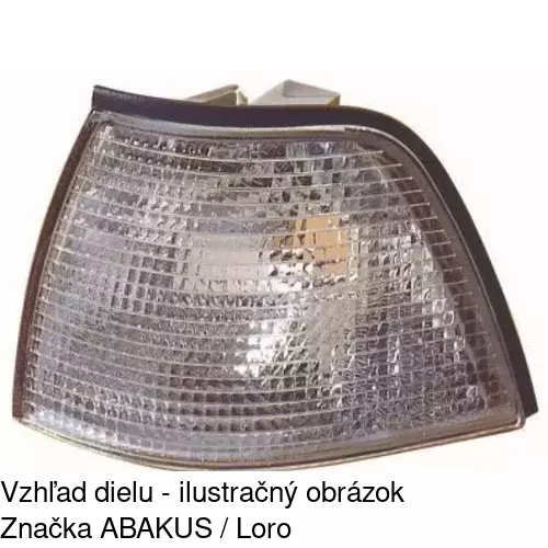 Bočná smerovka POLCAR 2007196E