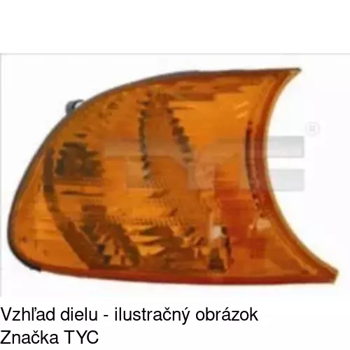 Predná smerovka POLCAR 2008192U