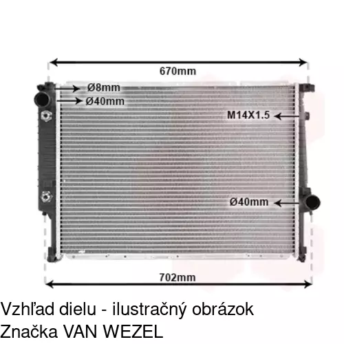 Chladiče vody 201508-1 /POLCAR/ - obr. 3