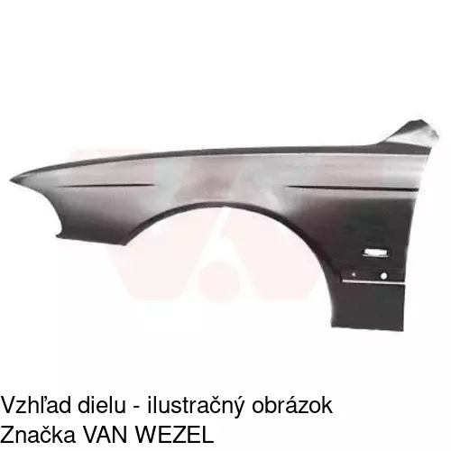 Predný blatník 201601 /POLCAR/ - obr. 2