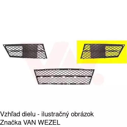 Kryt v nárazníku 20172711 /POLCAR/ - obr. 1