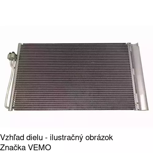 Chladiče klimatizácie 2017K8C2S /POLCAR/ - obr. 2