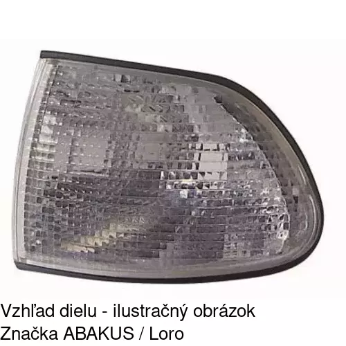 Predná smerovka 2022191E /POLCAR/ - obr. 2