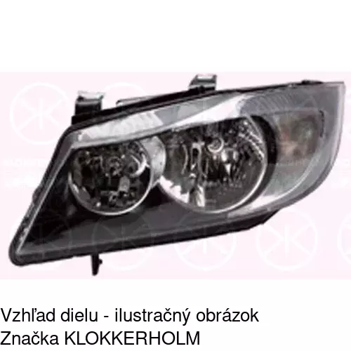 Hlavný reflektor 2040100E /POLCAR/ - obr. 3