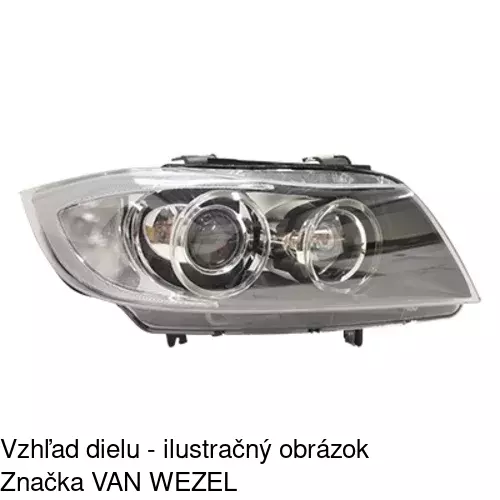 Hlavný reflektor 2040103Z /POLCAR/ - obr. 3
