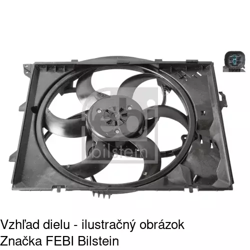 Ventilátory chladičov 204023W1 /POLCAR/ - obr. 3