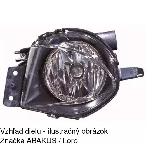 Hmlové svetlo - predné 2040300E /POLCAR/ - obr. 3