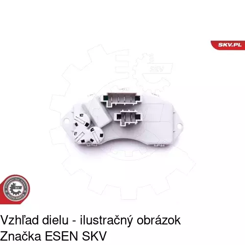 Ovládače klimatizácie 2040KST1X /POLCAR/ - obr. 5