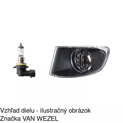 Hmlové svetlo - predné 204129-H /POLCAR/ - obr. 4