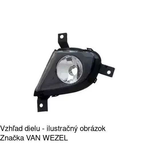 Hmlové svetlo - predné 2042290E /POLCAR/ - obr. 4