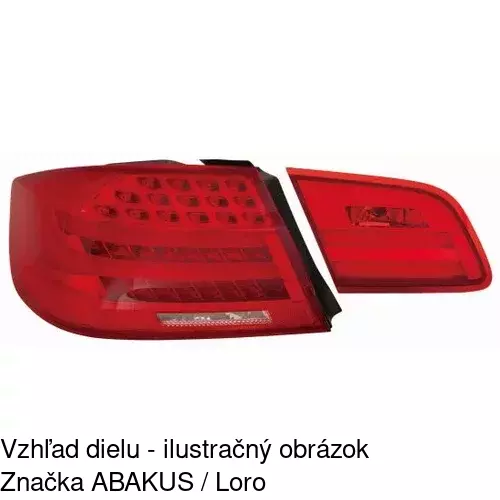 Zadné svetlo 204388-X /POLCAR/ - obr. 1